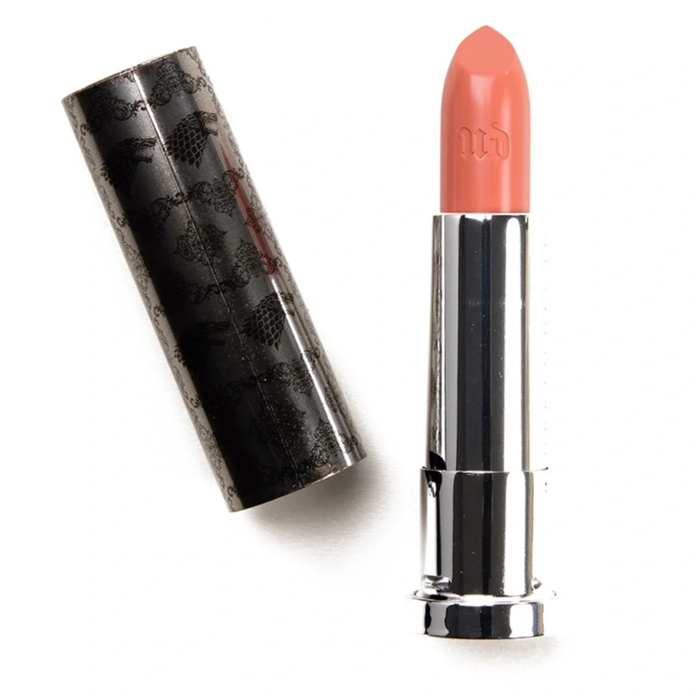 Urban Decay Game of Thrones Lipstick Sansa Stark Peach New in Box